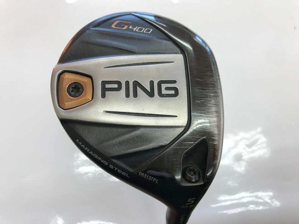 ピン G400 17.5度 ALTA J CB Rフレックス フェアウェイウッド 中古
