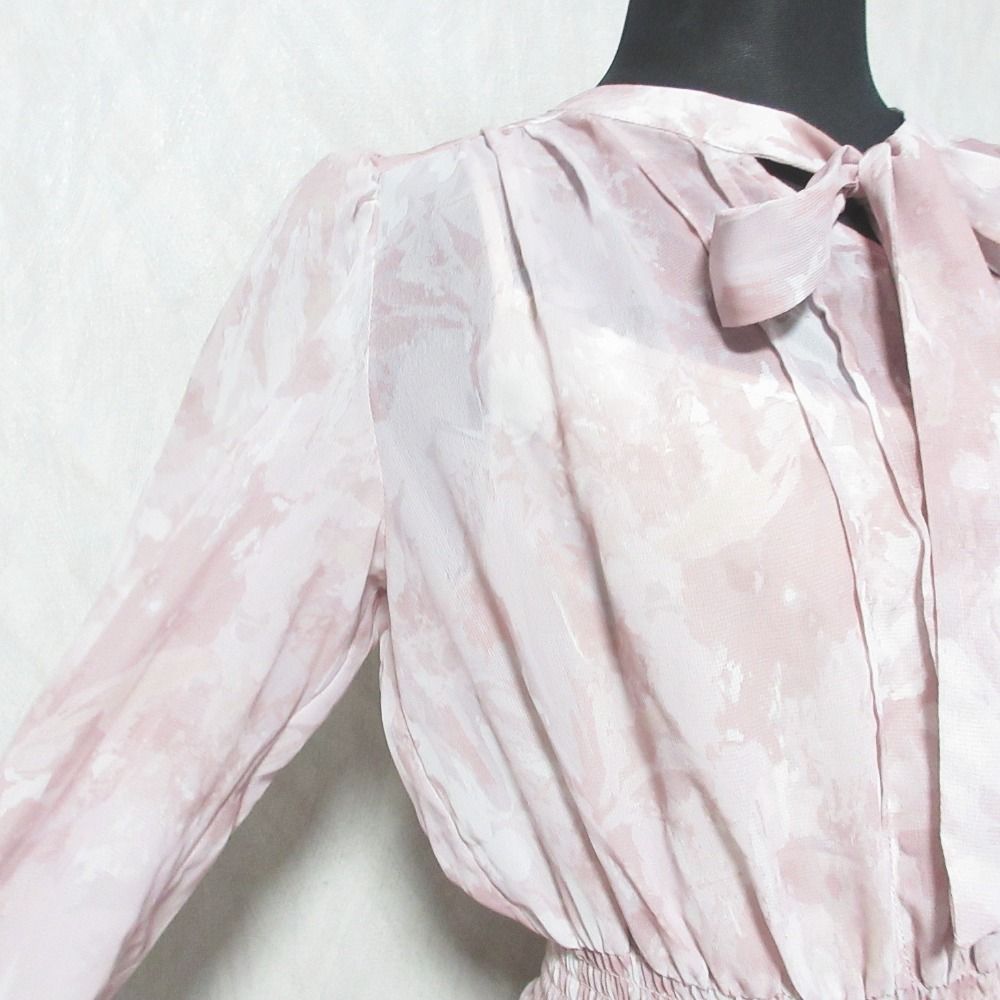 美品 25SS CELFORD セルフォード ボウタイプリーツワンピース