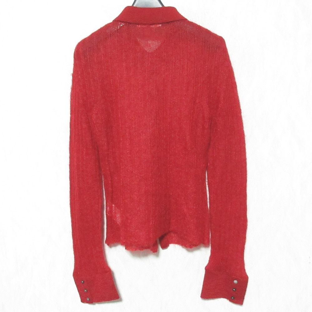 美品 THE TOE ザトゥー TATE MODERN KNIT モヘヤ ニットシャツ