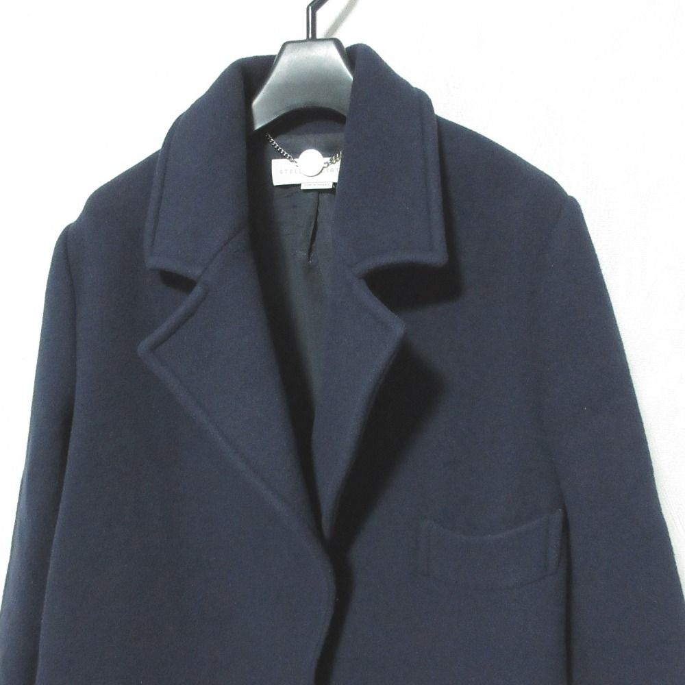 美品 STELLA McCARTNEY ステラマッカートニー ウールチェスターコート