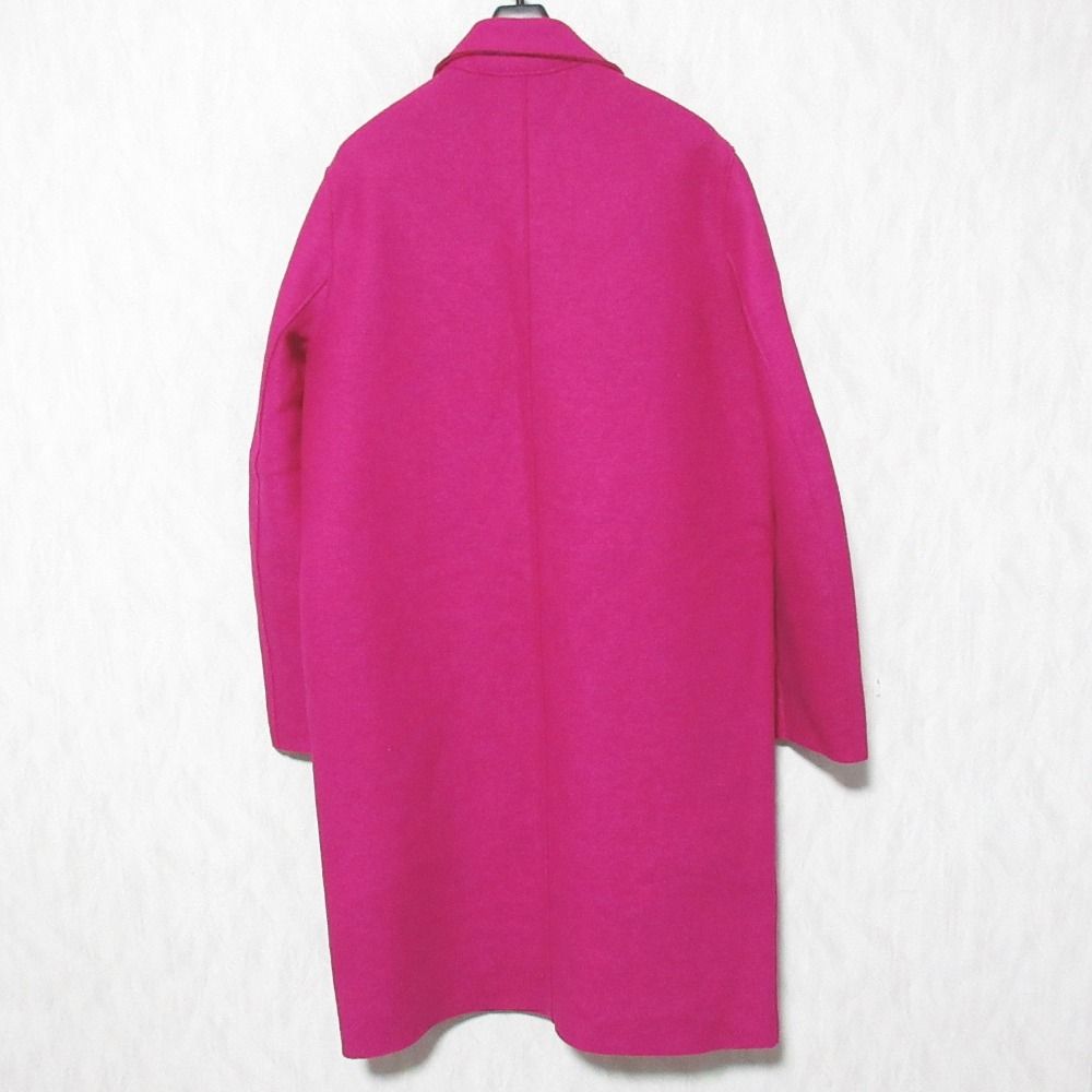 美品 HARRIS WHARF LONDON ハリスワーフロンドン ダブルフェイスロング