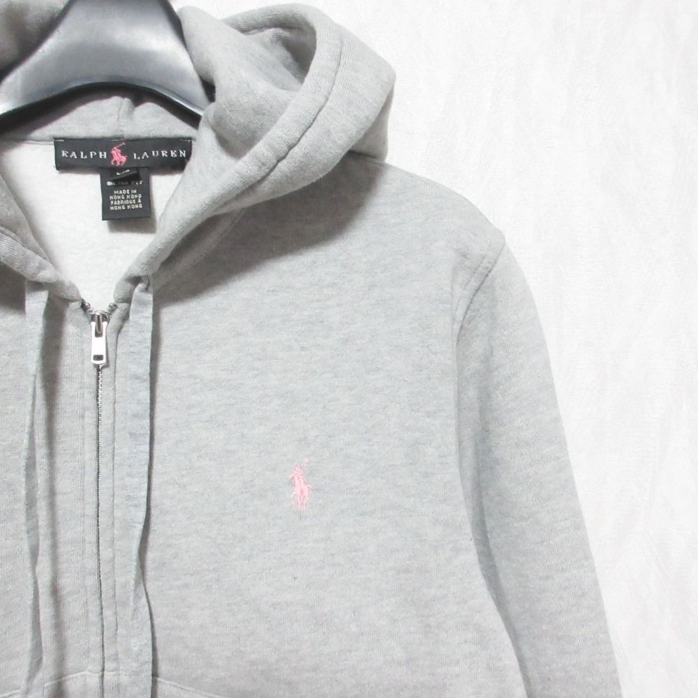 未使用 RALPH LAUREN ラルフローレン ピンクポニー ジップアップ