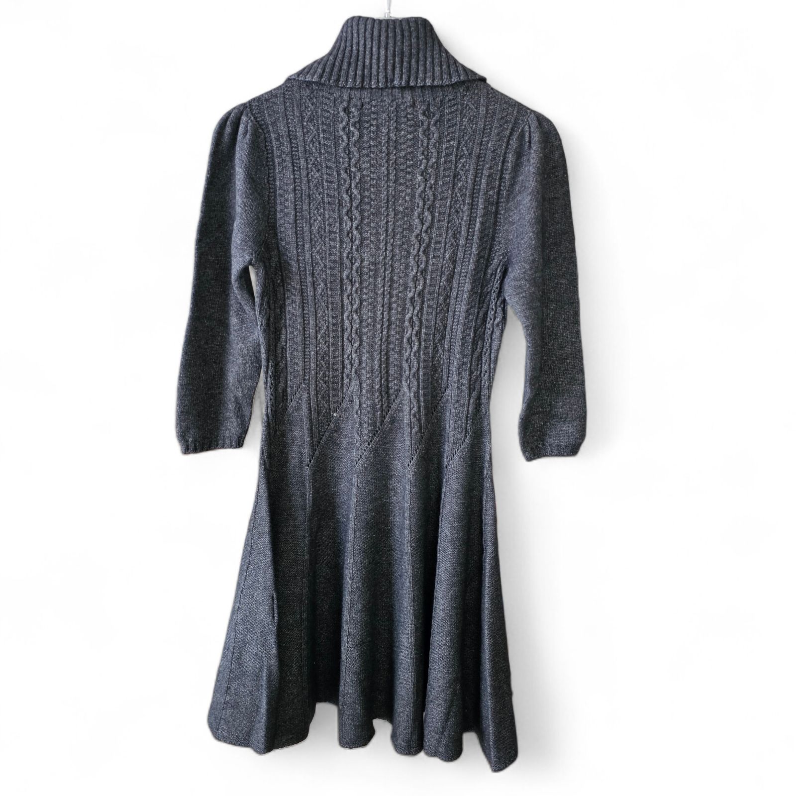 ANAYI アナイ グレー レディース ワンピース ロングワンピース ニット