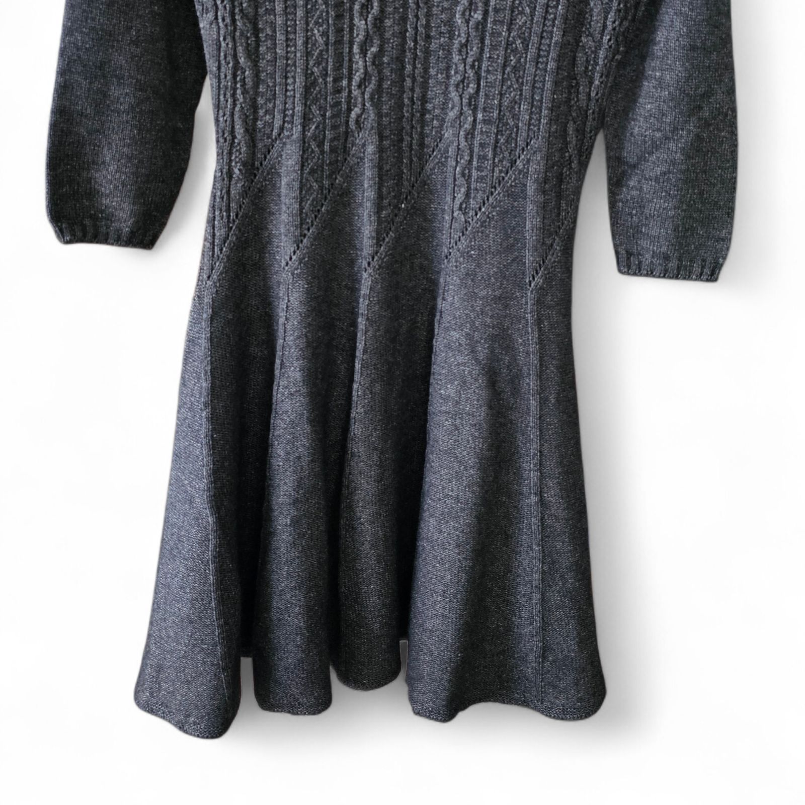 ANAYI アナイ グレー レディース ワンピース ロングワンピース ニット