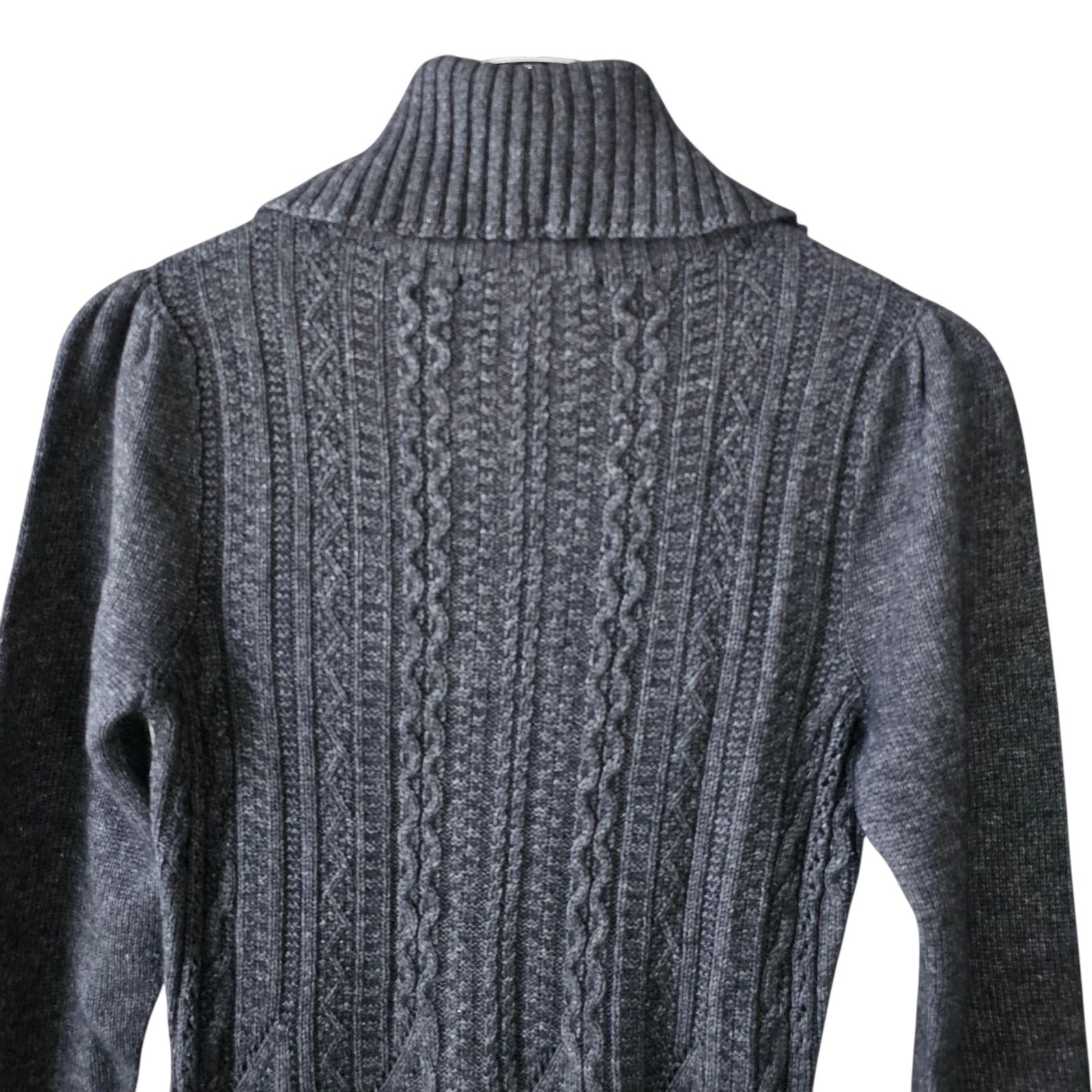 ANAYI ニットワンピース グレー サイズ38 ANAYI アナイ グレー レディース ワンピース ロングワンピース ニット