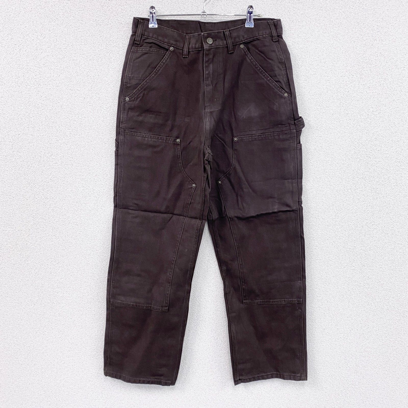 古着 used　Carhartt　カーハート　LOOSE ORIGINAL FIT　ダブルニーペインターパンツ　ブラウン　32サイズ 古着 used Carhartt カーハート LOOSE ORIGINAL FIT ダブルニー