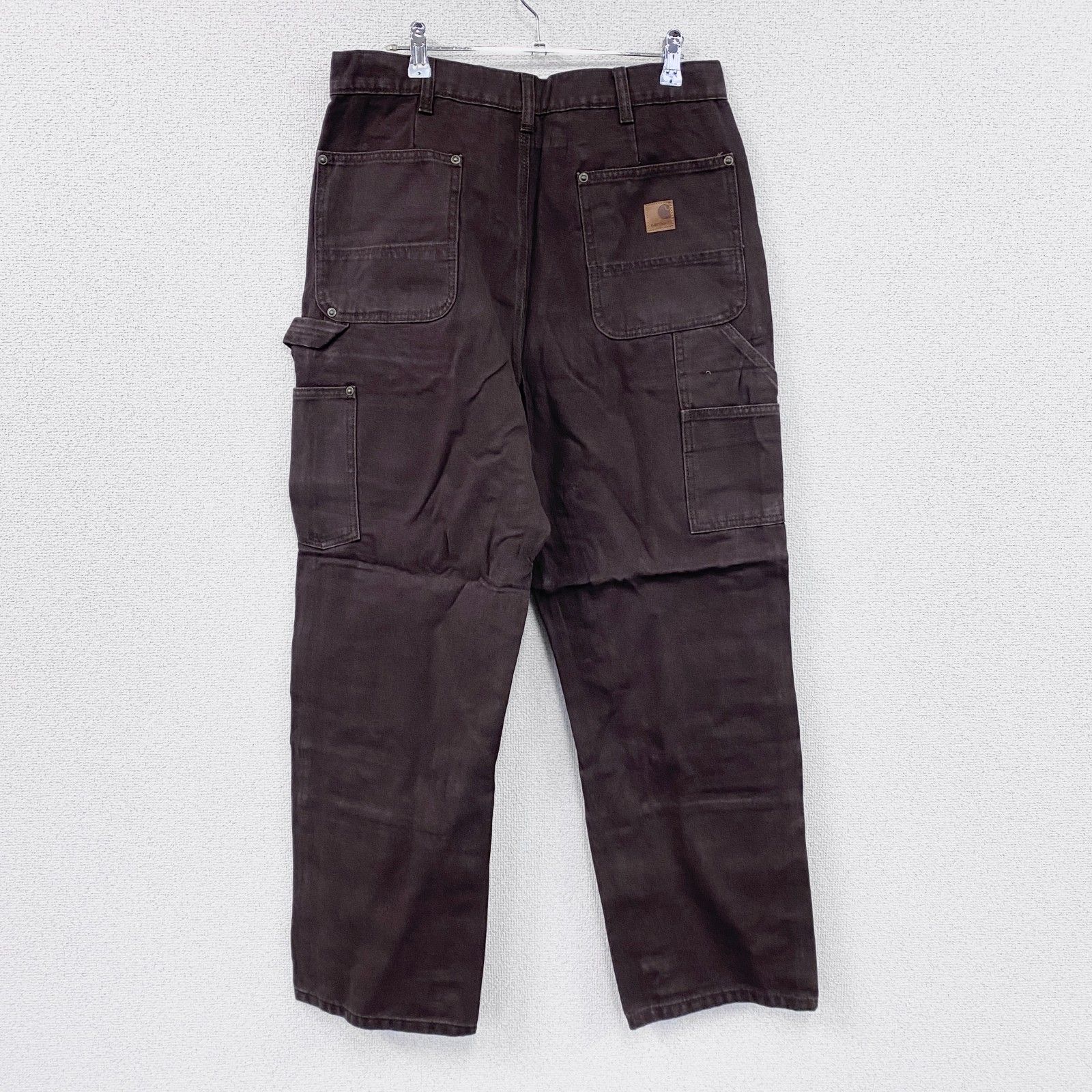 古着 used　Carhartt　カーハート　LOOSE ORIGINAL FIT　ダブルニーペインターパンツ　ブラウン　32サイズ 古着 used Carhartt カーハート LOOSE ORIGINAL FIT ダブルニー