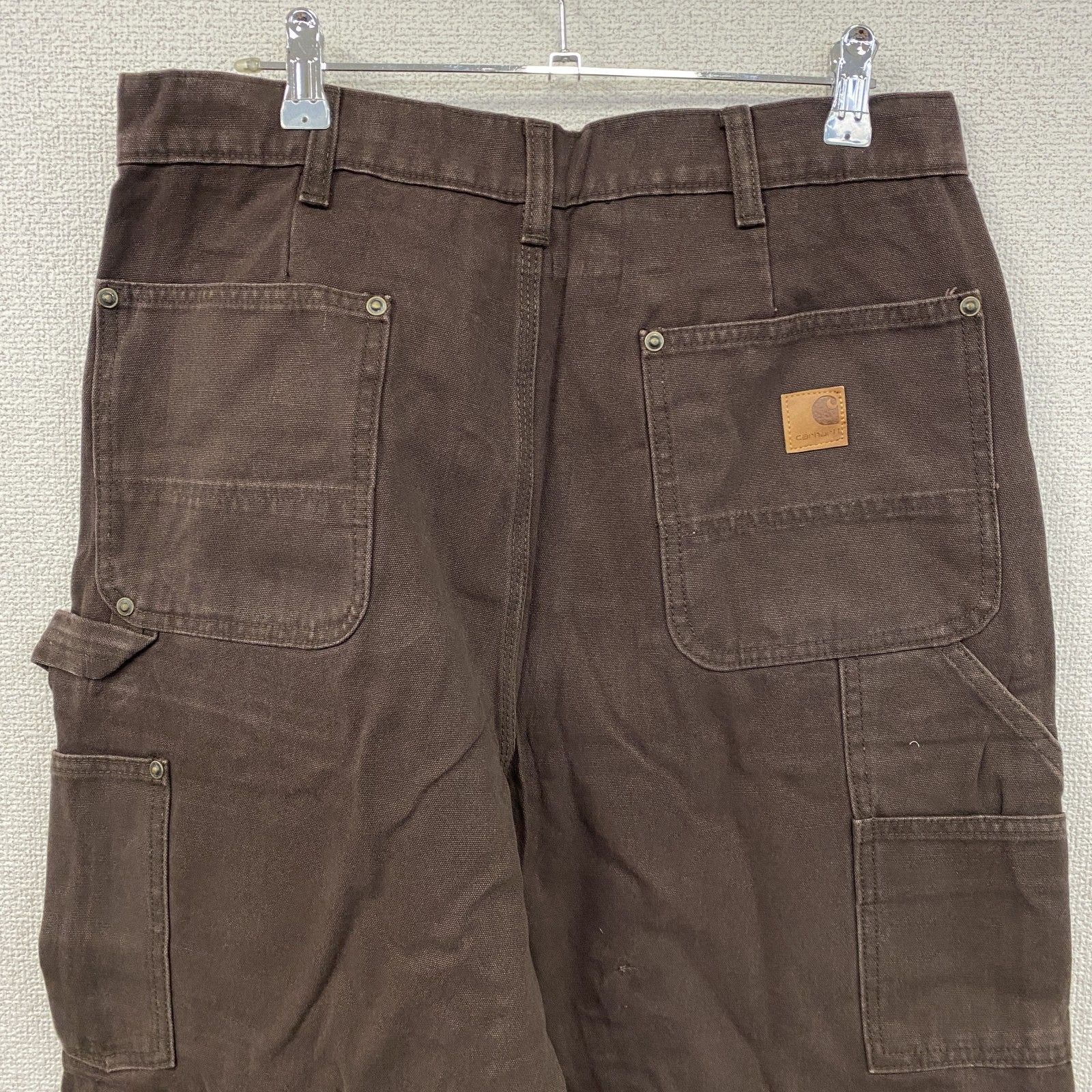 古着 used　Carhartt　カーハート　LOOSE ORIGINAL FIT　ダブルニーペインターパンツ　ブラウン　32サイズ 古着 used Carhartt カーハート LOOSE ORIGINAL FIT ダブルニー