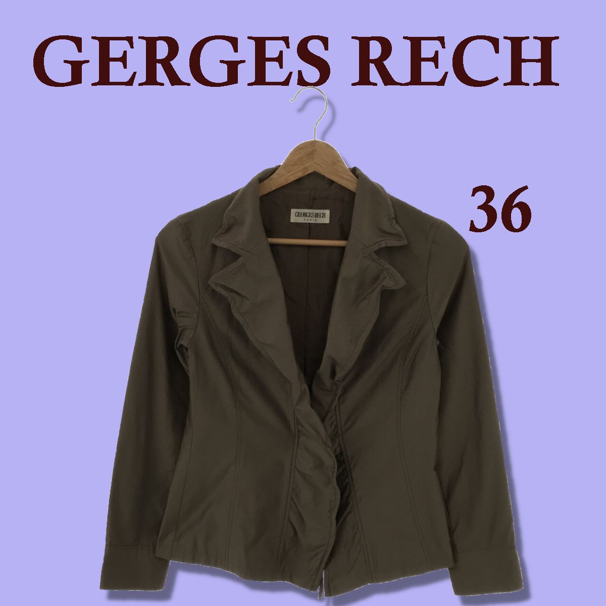 GEORGES RECH ジョルジュレッシュ アウター ジャケット テーラード 