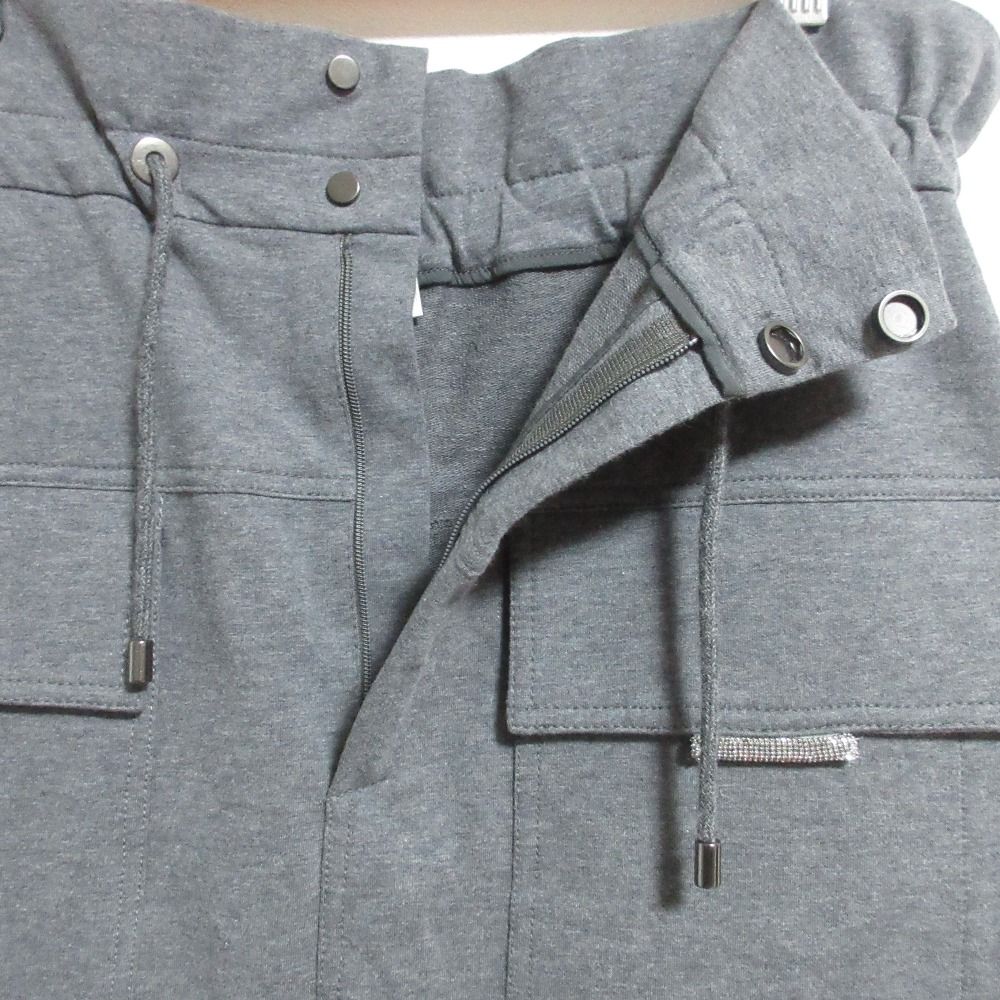 ブルネロクチネリ モニーレ チャコールグレー スカート ブルネロ