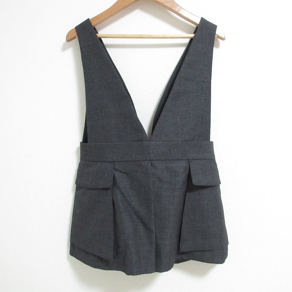 未使用 23SS FUMIKA_UCHIDA フミカウチダ WOOL SUITING BRALETTE TOP