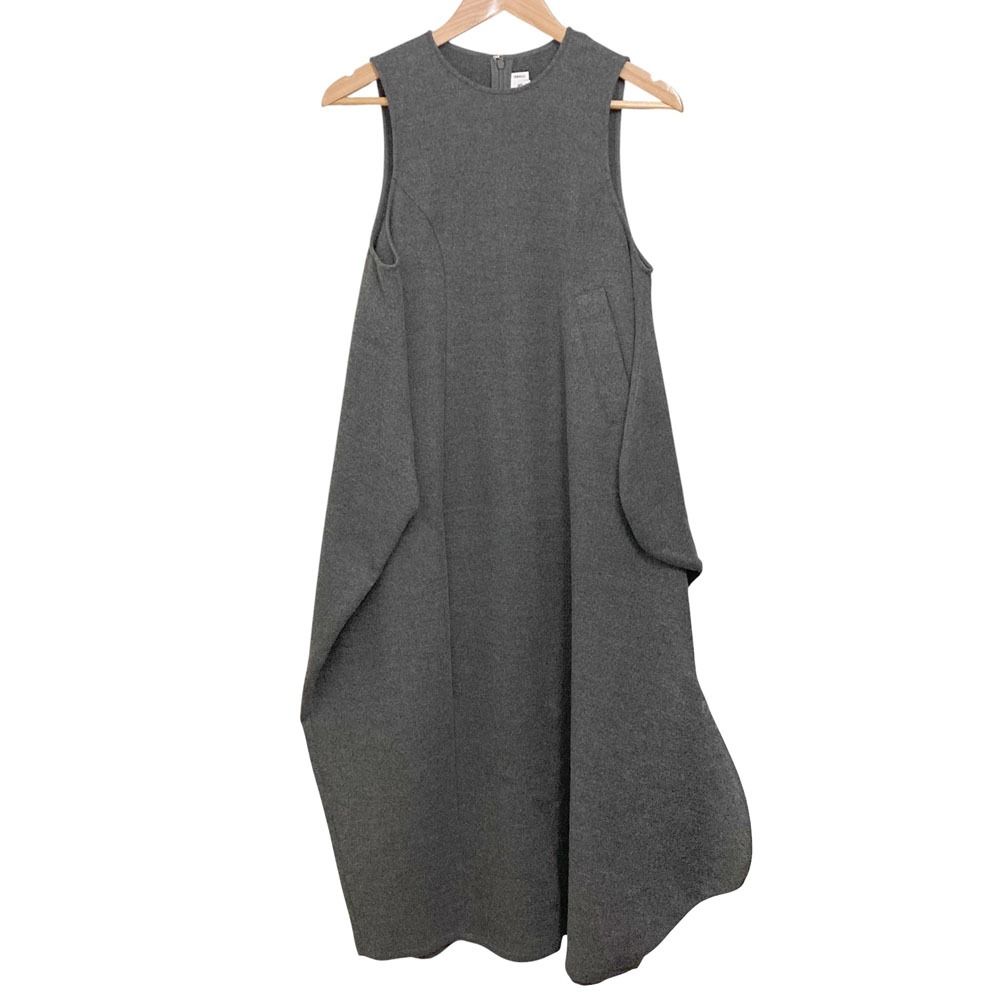 美品 nagonstans ナゴンスタンス warm cocoon dress ノースリーブ