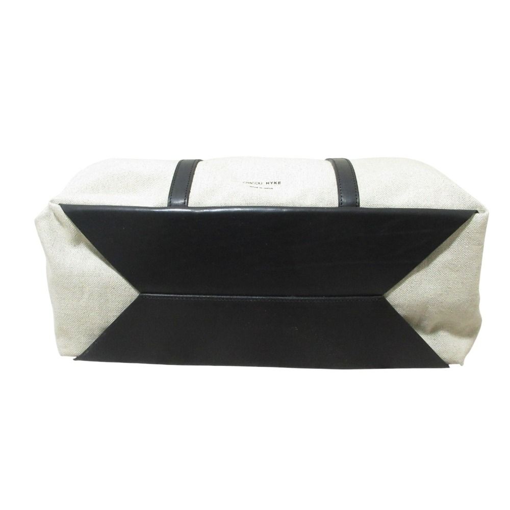 美品 CHACOLI × HYKE チャコリ ハイクコラボ LINEN TOTE BAG リネン