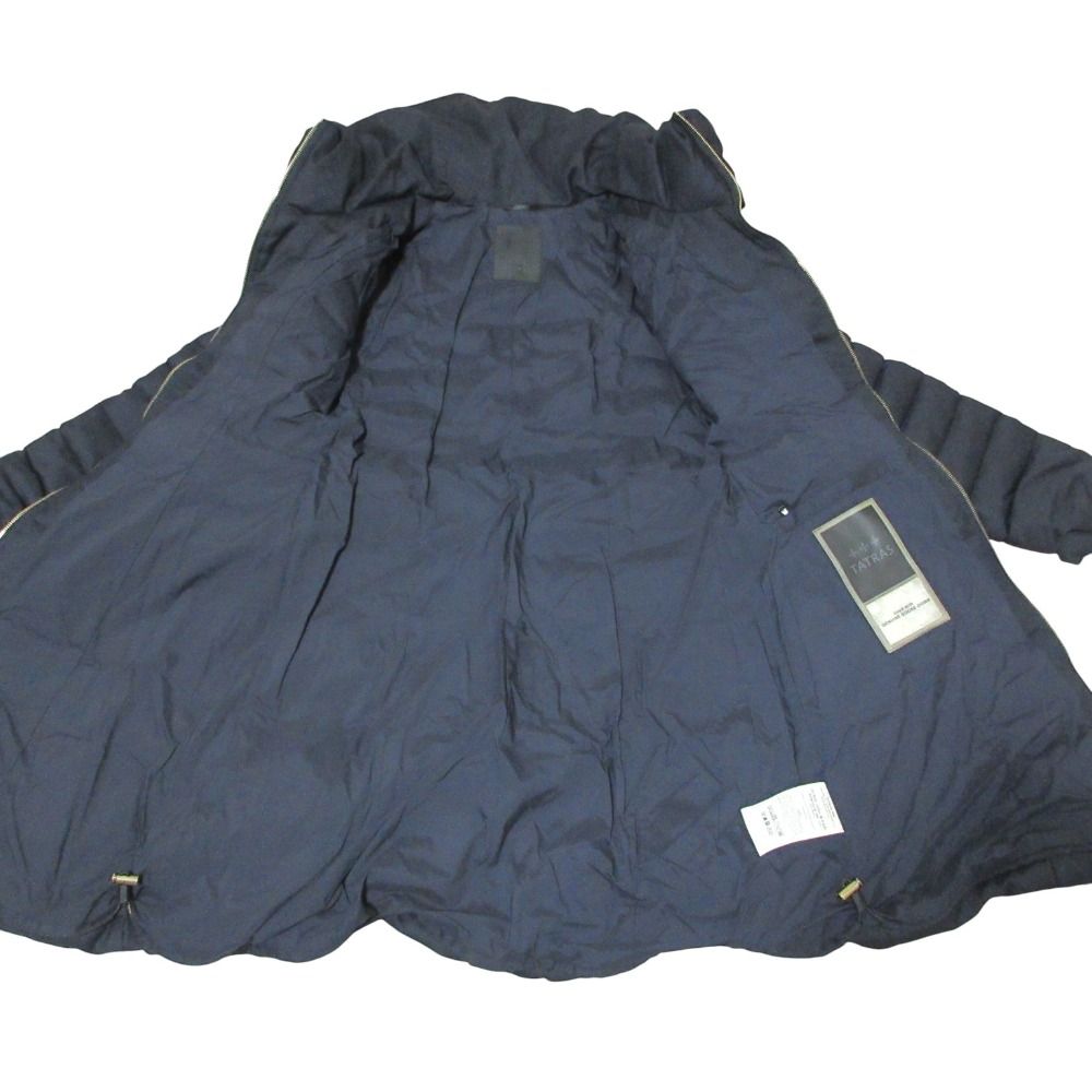 美品 TATRAS タトラス ウール ボリュームカラー ダウンコート