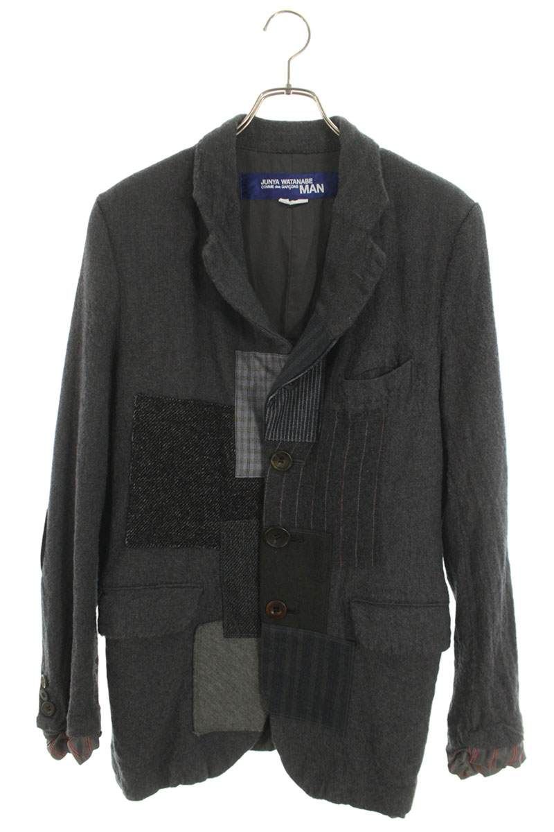 コムデギャルソンジュンヤワタナベマン WL-J012 AD2013パッチワーク縮