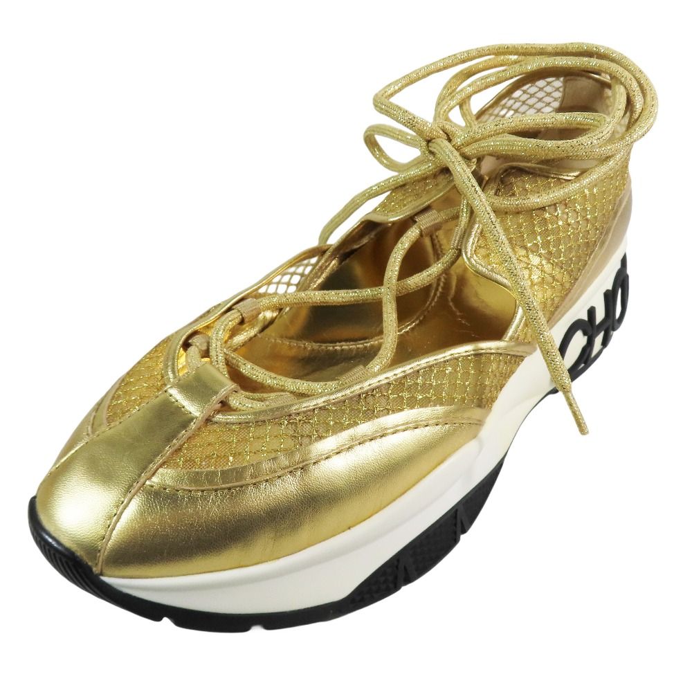 未使用 JIMMY CHOO ジミーチュウ MICHIGAN ミシガン レースアップ