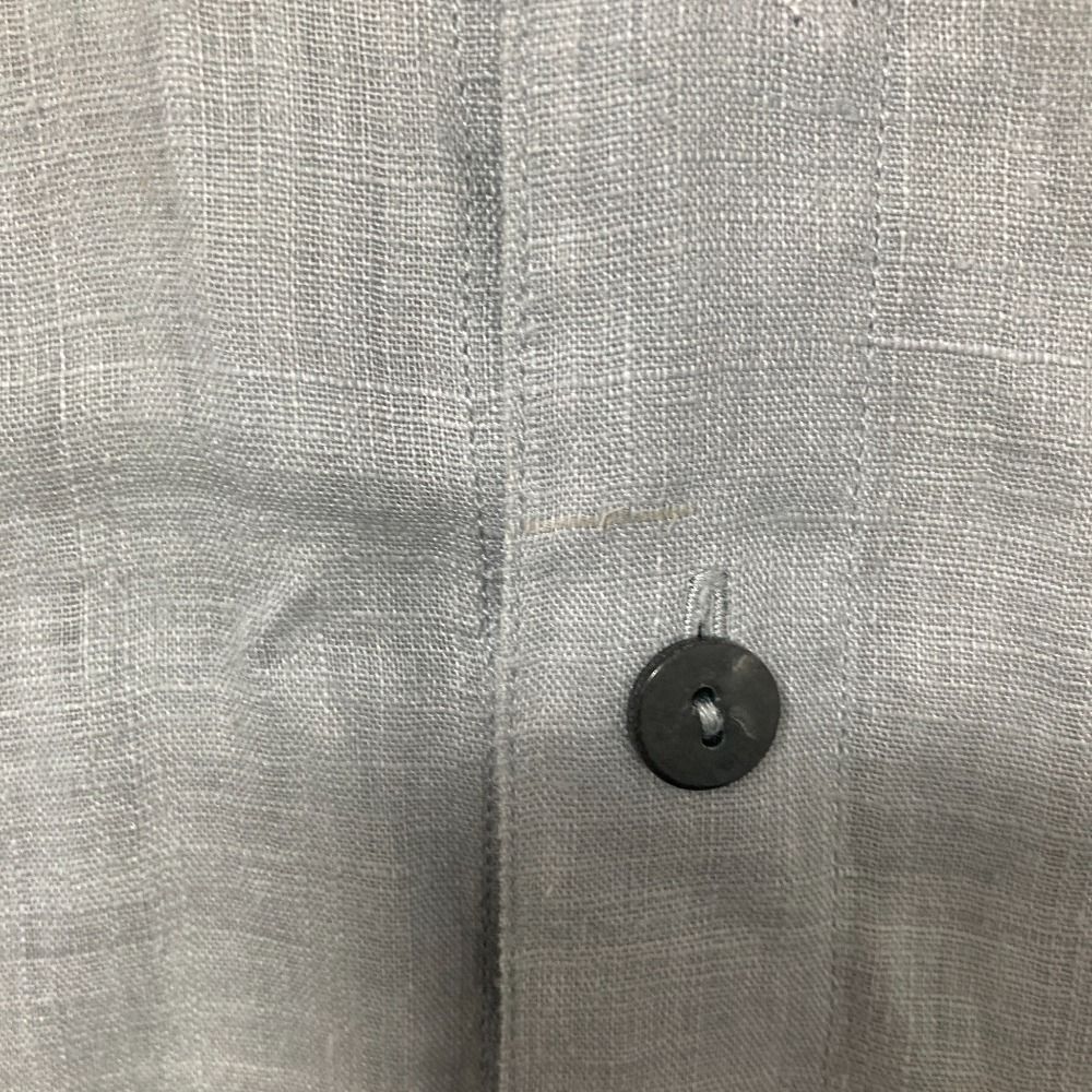 良品 JURGEN LEHL ヨーガンレール ヘンプ 刺繡 長袖 ロング シャツ