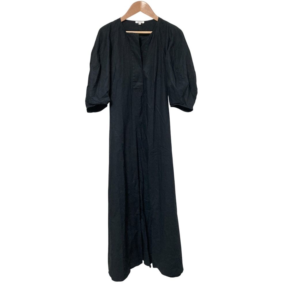 ENFOLD 黒　ロングワンピース　サイズ36 美品 ENFOLD エンフォルド フレア ロングワンピース 36サイズ ブラック