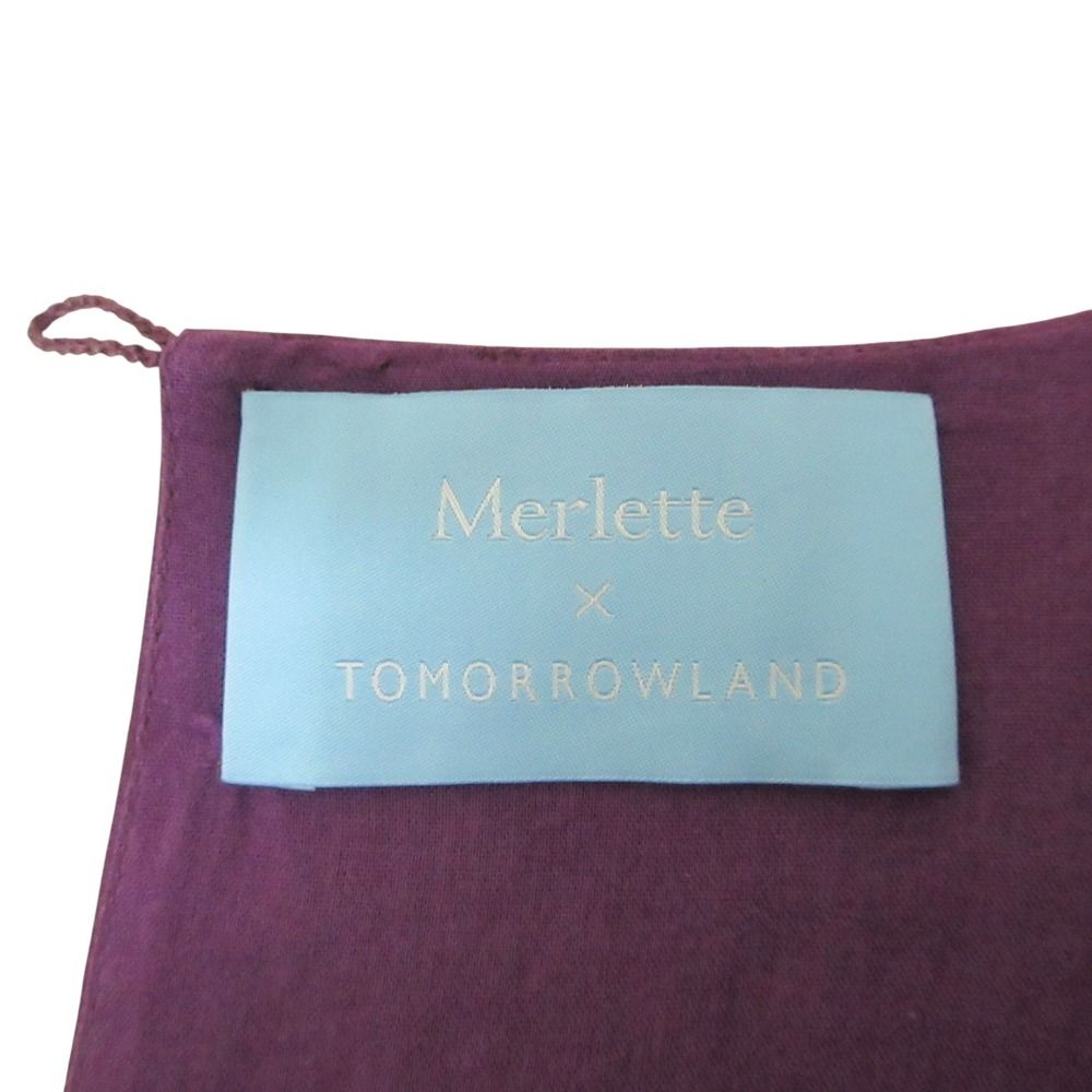 美品 Merlette マーレット トゥモローランド別注 長袖 膝丈 フレア