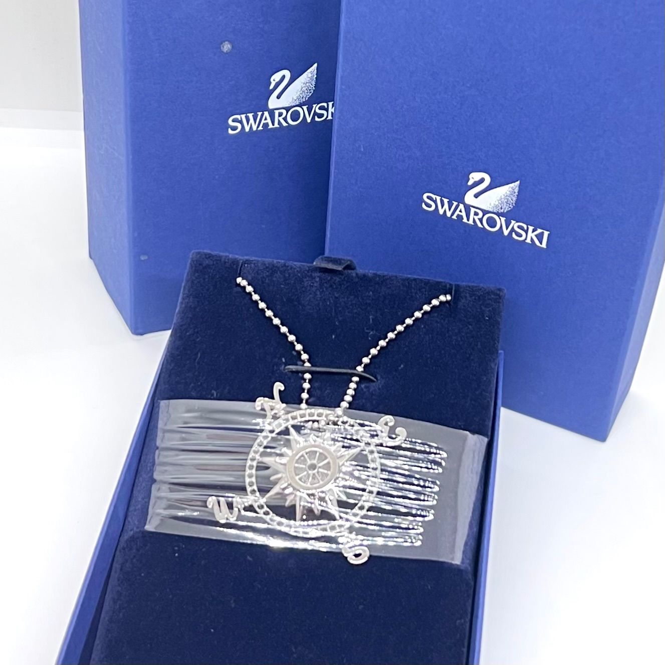 未使用☆SWAROVSKI スワロフスキー ディズニー コラボ ネックレス 