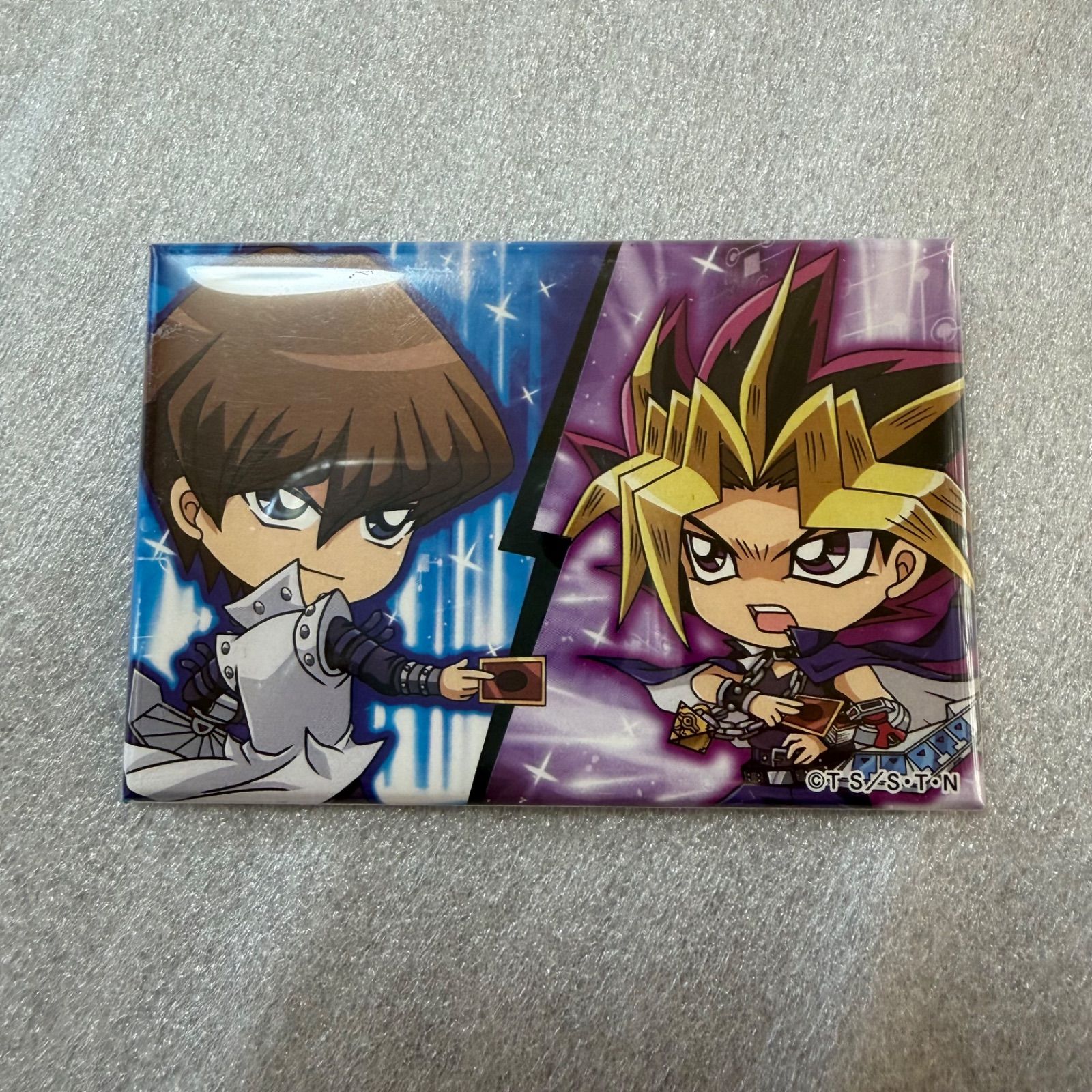 遊戯王 スクエア缶バッジ 海馬瀬人 闇遊戯 S6 - メルカリ