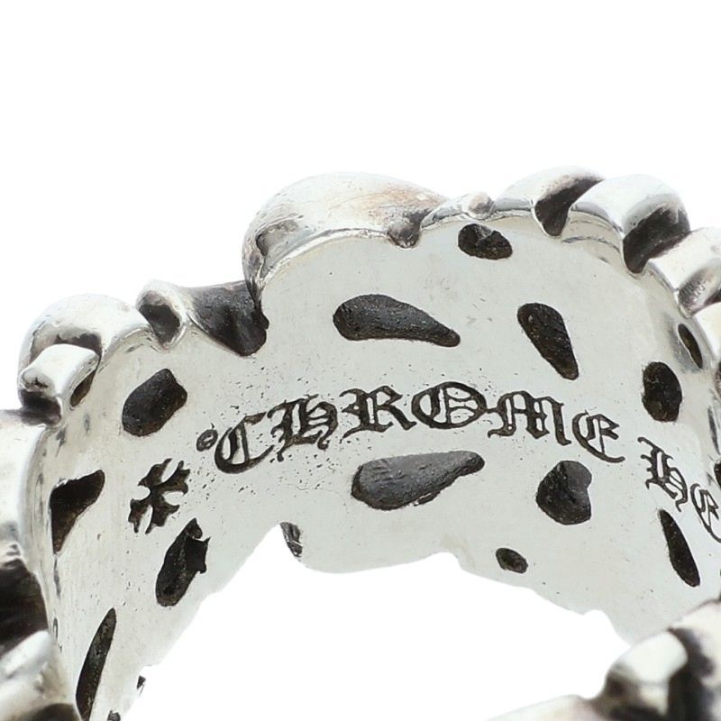 クロムハーツ DBL FLRL CRS/ダブルフローラルクロス シルバーリング