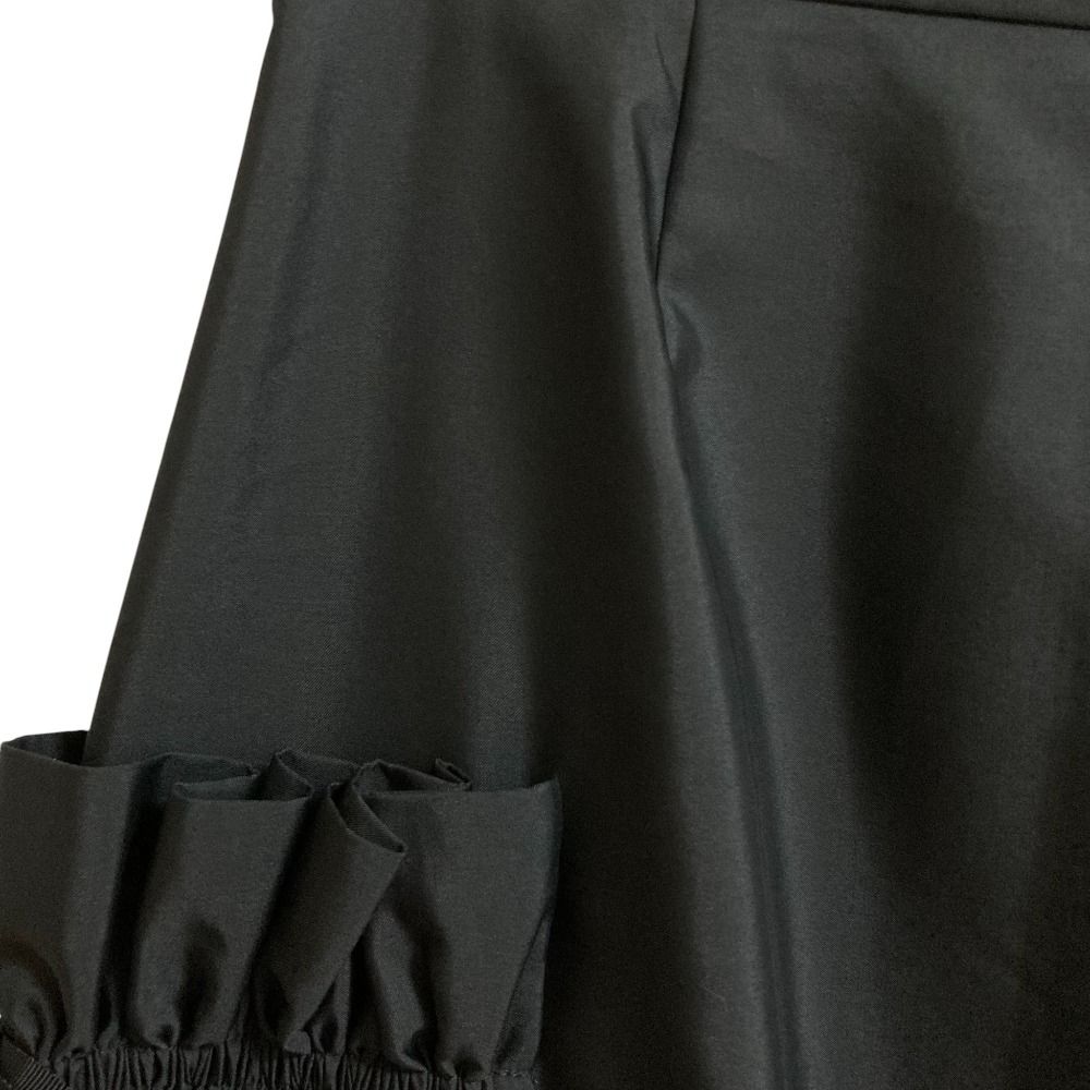 美品 ADEAM アディアム フォクシー サイドギャザーフリル ミディ