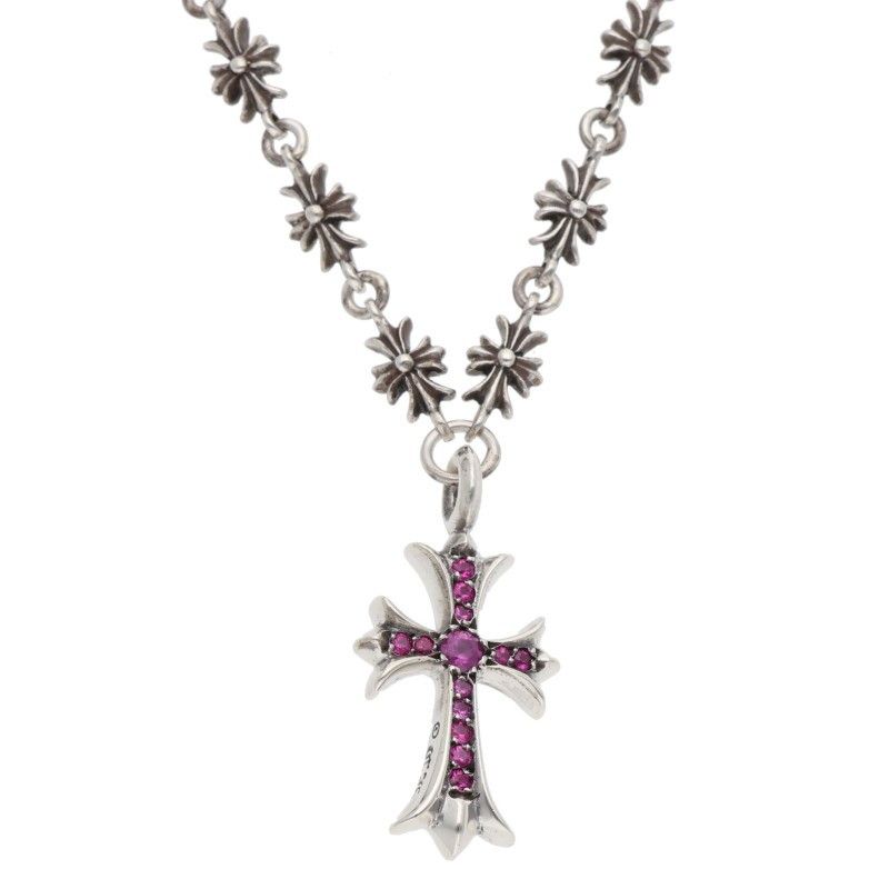 クロムハーツ TNY E16 CRS F P SAP タイニーEファットクロス PAVE