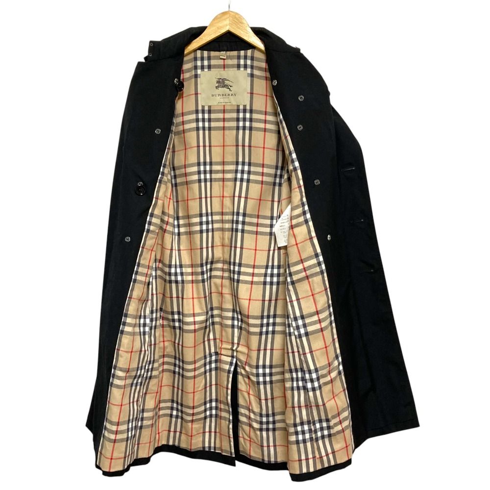 良品 BURBERRY バーバリー 裏地ノバチェック トレンチコート サイズ40