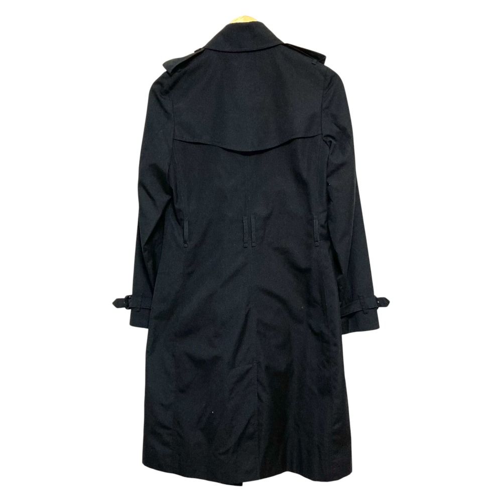 バーバリー　トレンチコート　黒　40 古着 80年代 80s バーバリーズ イングランド製 英国製 ブラック 黒