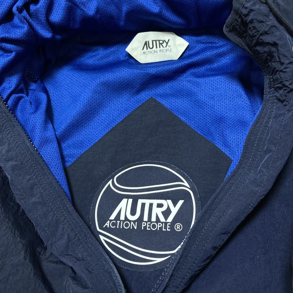 美品 AUTRY オートリー アノラック パーカー JASM437B サイズL