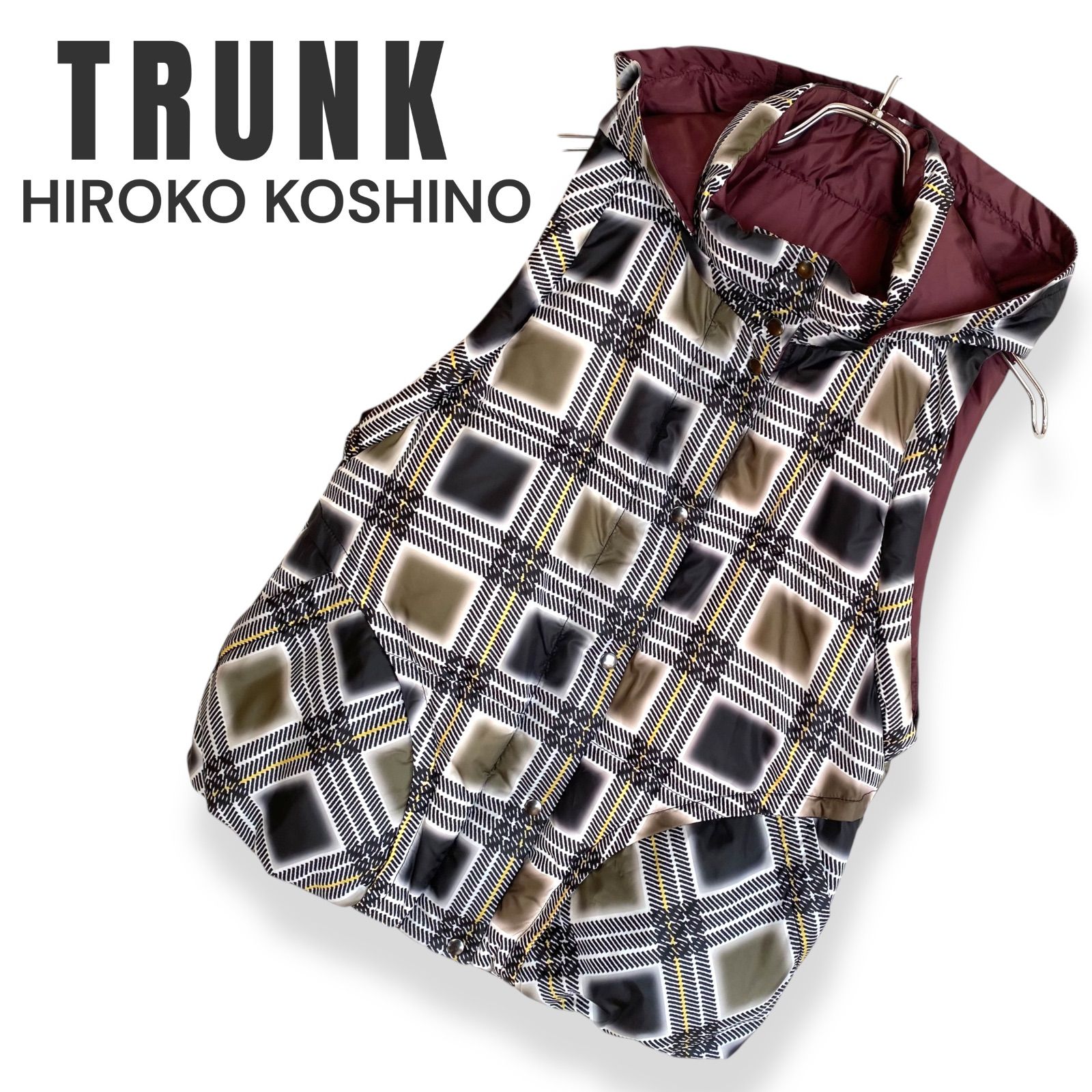 TRUNK HIROKO KOSHINO トランク ヒロココシノ リバーシブル レディース 