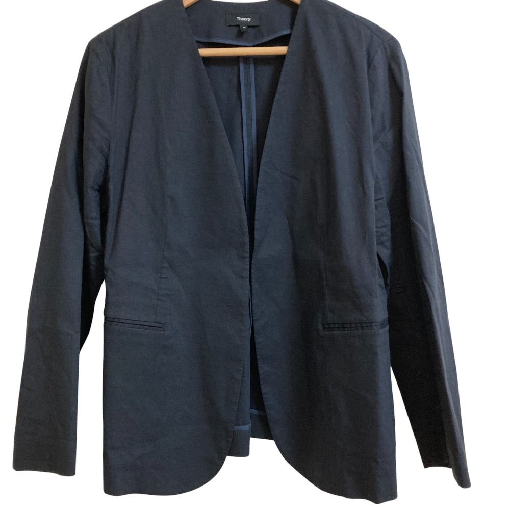 美品 23SS Theory セオリー Eco Crunch Wash LINDRAYIA B UL リネン