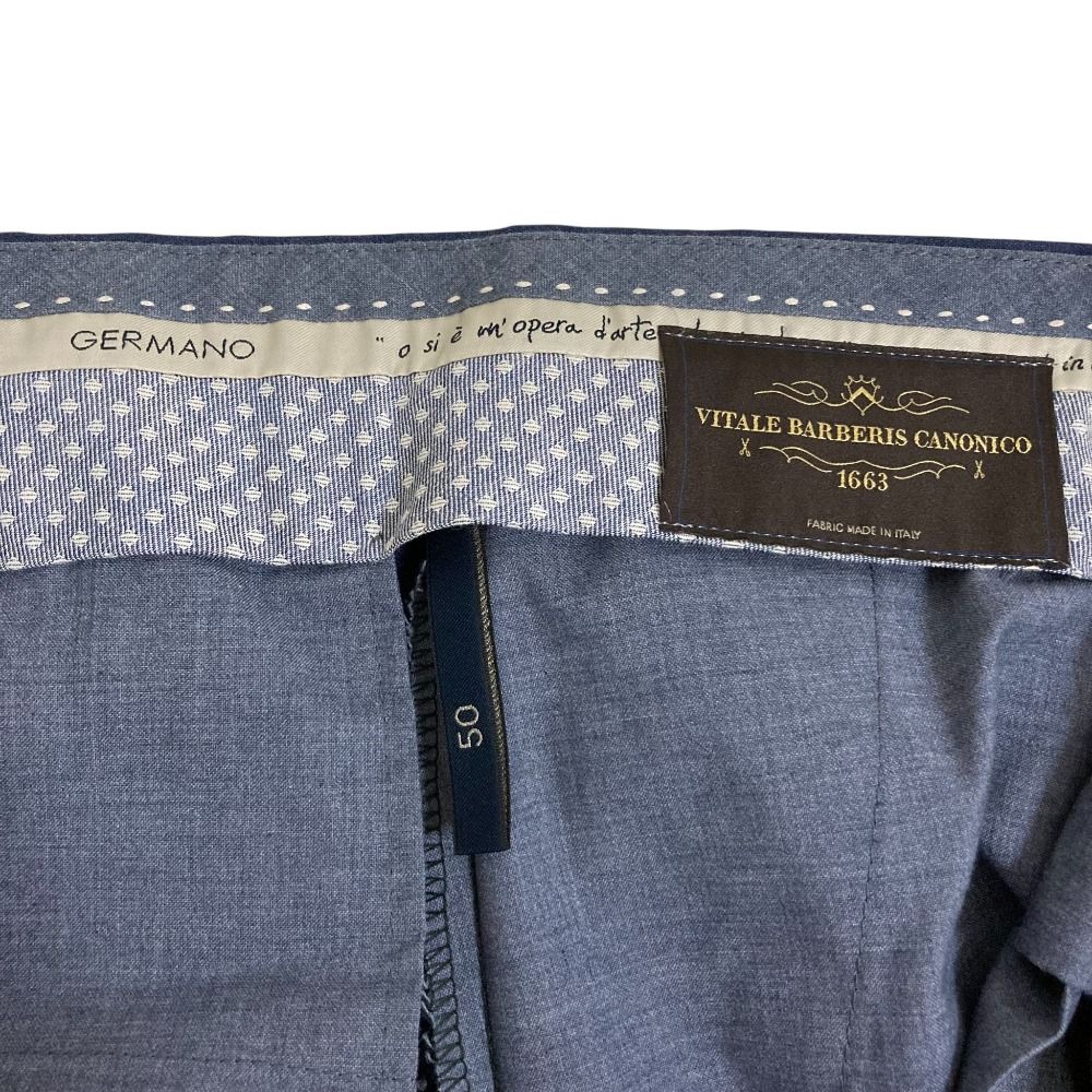 美品 GERMANO ジェルマーノ カノニコ Super120's ウール スラックス