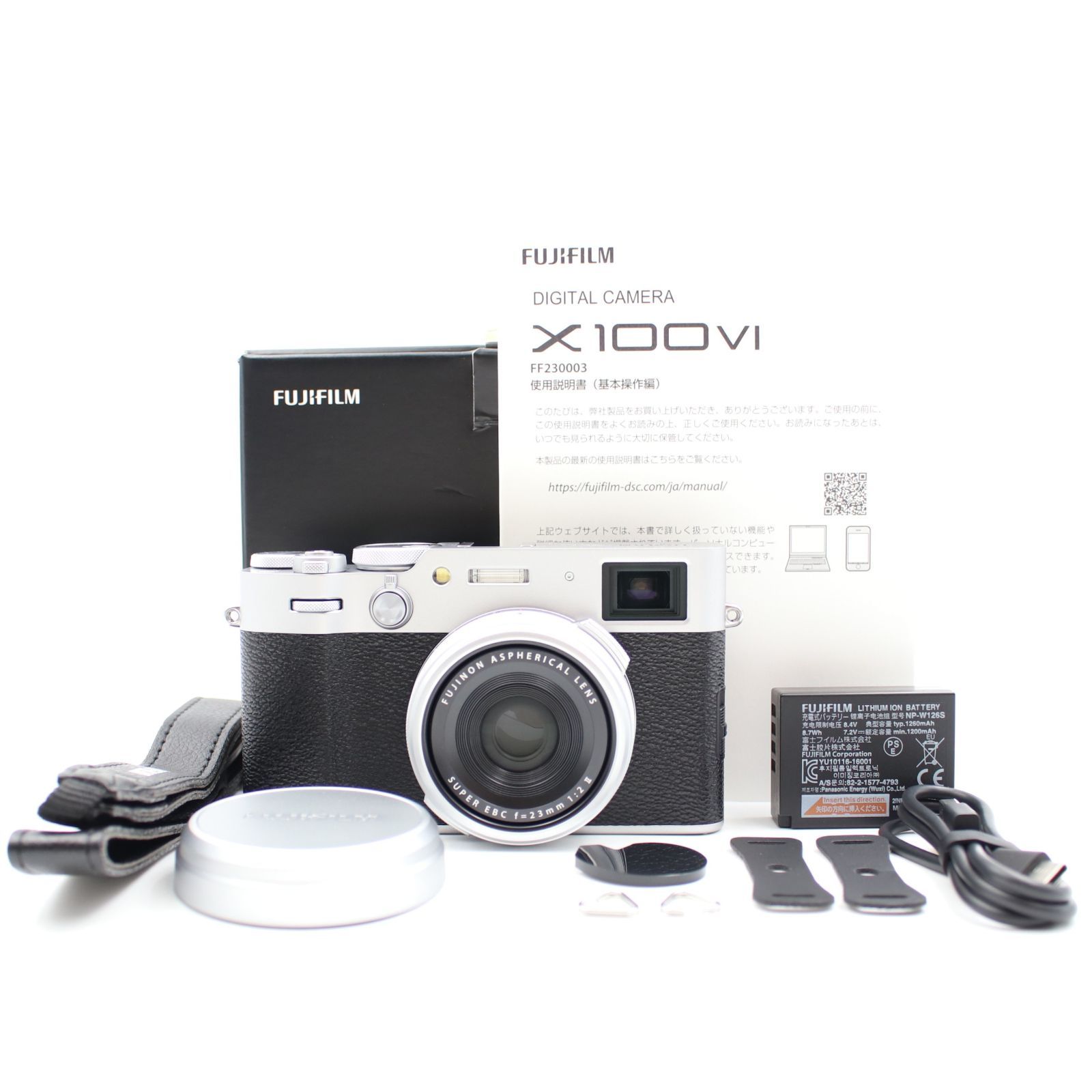 Fujifilm x100vi 美品 シャッター回数724回 新品同様 | シャッター数0