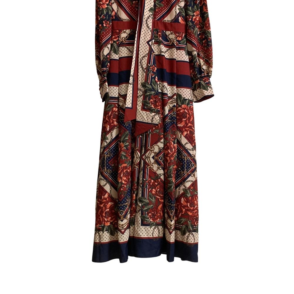 未使用 eimy istoire エイミーイストワール ドットチェーンスカーフ