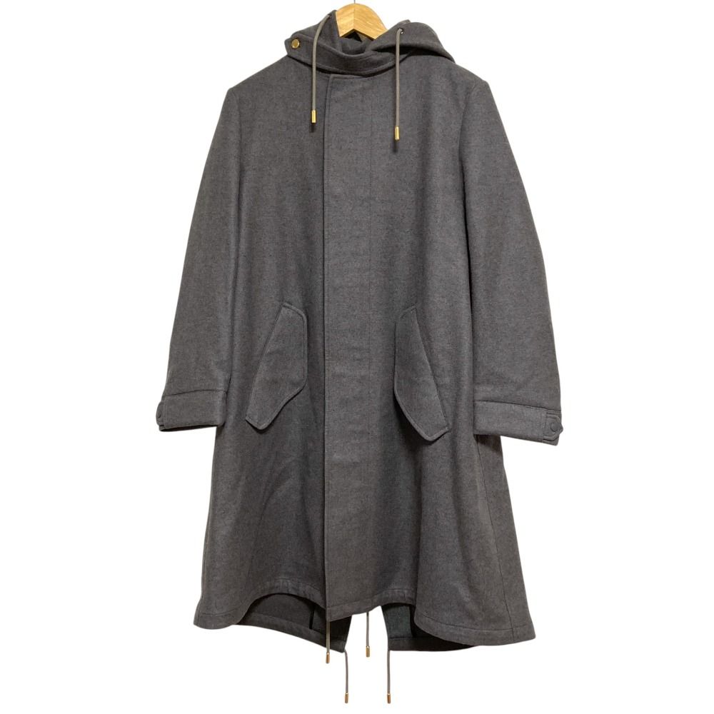 美品 THE RERACS ウールロングモッズコート　アローズ別注 UNITED ARROWS（ユナイテッドアローズ）の「別注＜THE RERACS（ザ