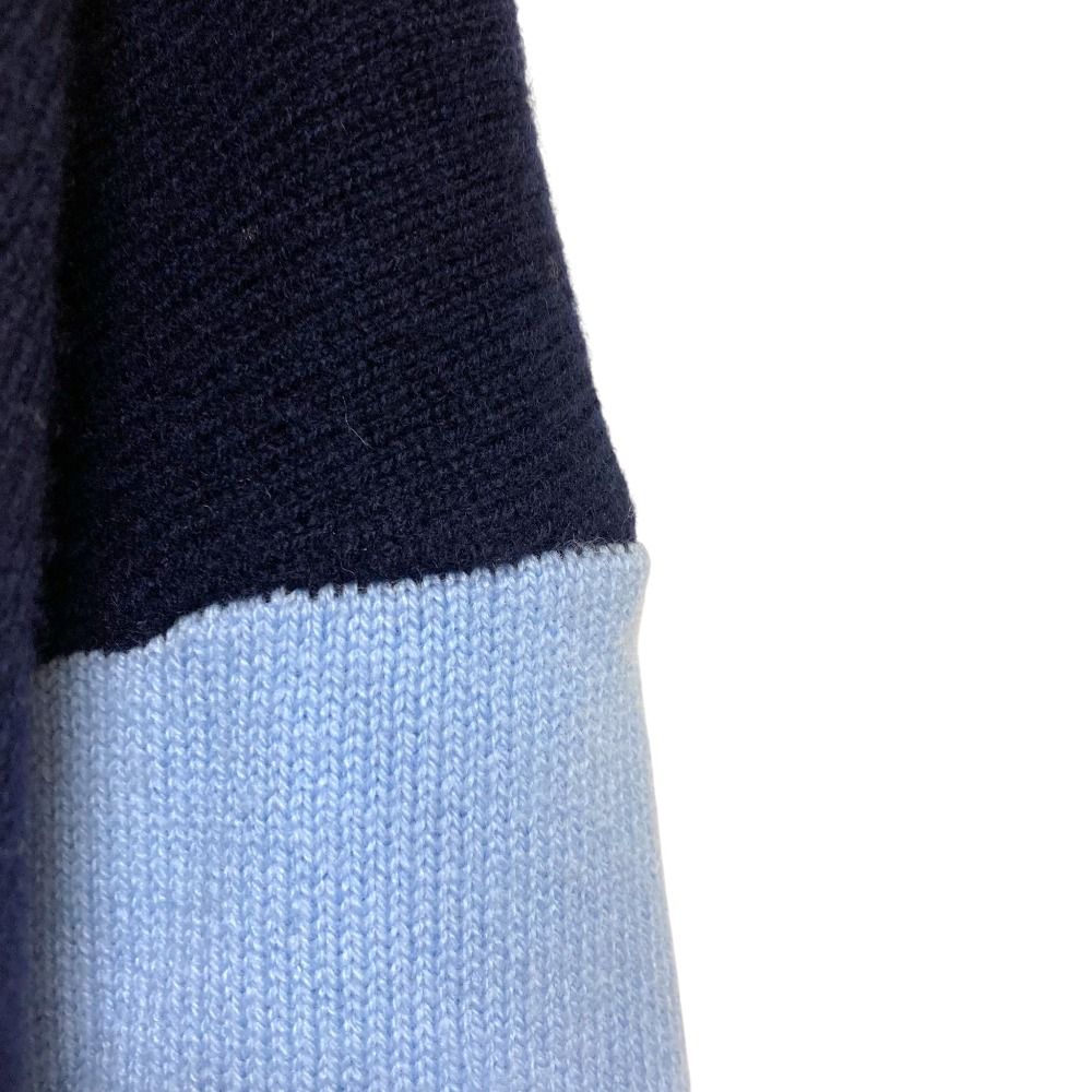 美品 25SS ENFOLD エンフォルド Vネックカラーブロック プルオーバー