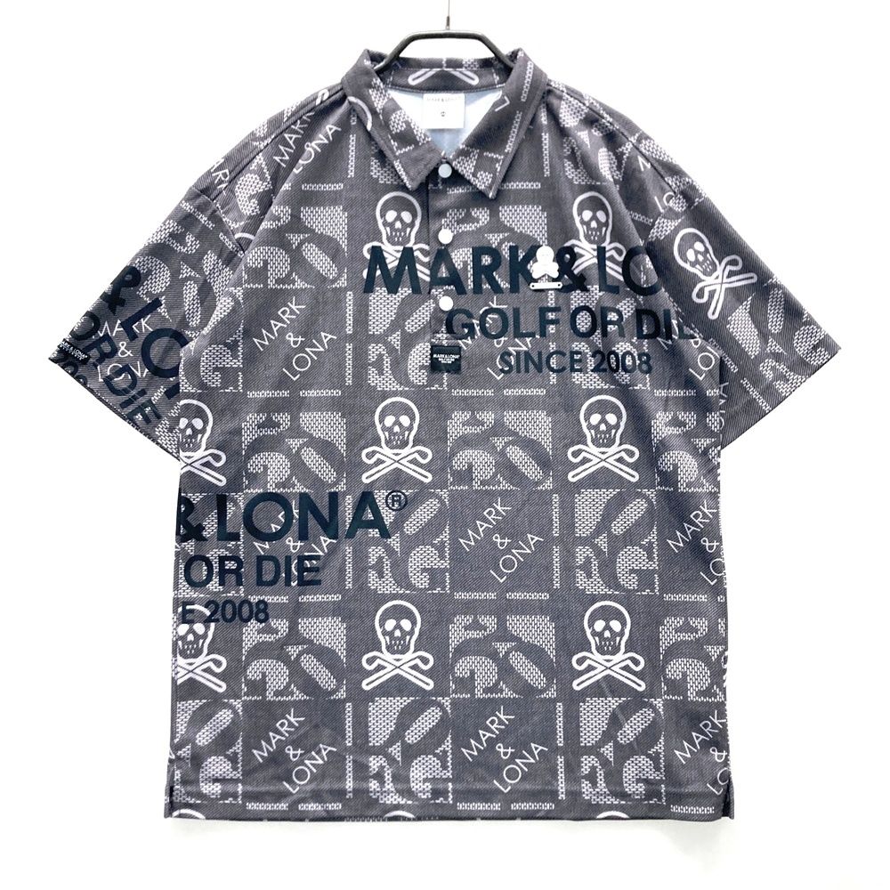 サイズ：48 MARK&LONA マークアンドロナ 2024年モデル 半袖ポロシャツ