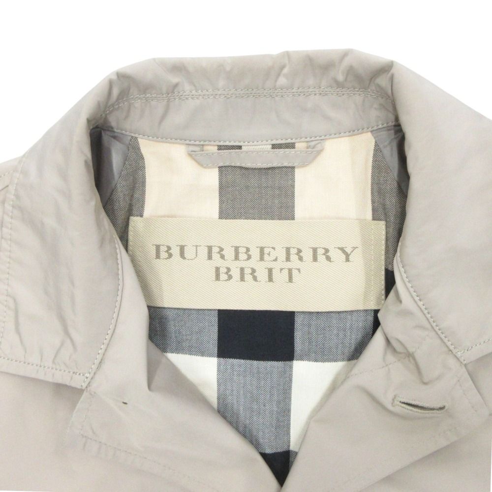 良品 BURBERRY BRIT バーバリー ブリット ステンカラー コート