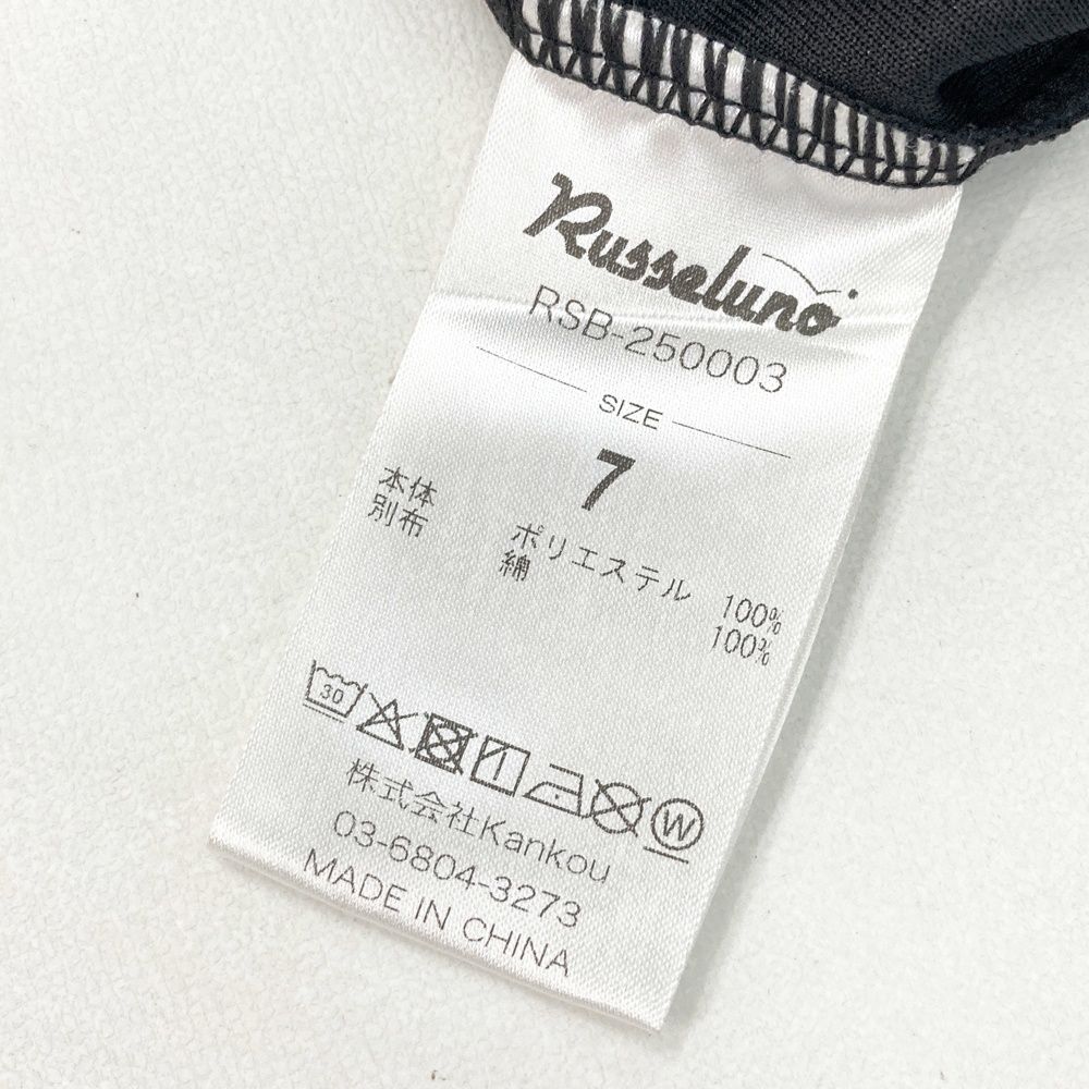 サイズ：7 RUSSELUNO ラッセルノ 2025年モデル 半袖ポロシャツ ルチャ
