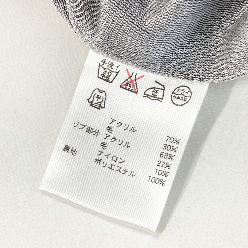 サイズ：M FILA GOLF フィラゴルフ 長袖ニットジャケット 蓄熱