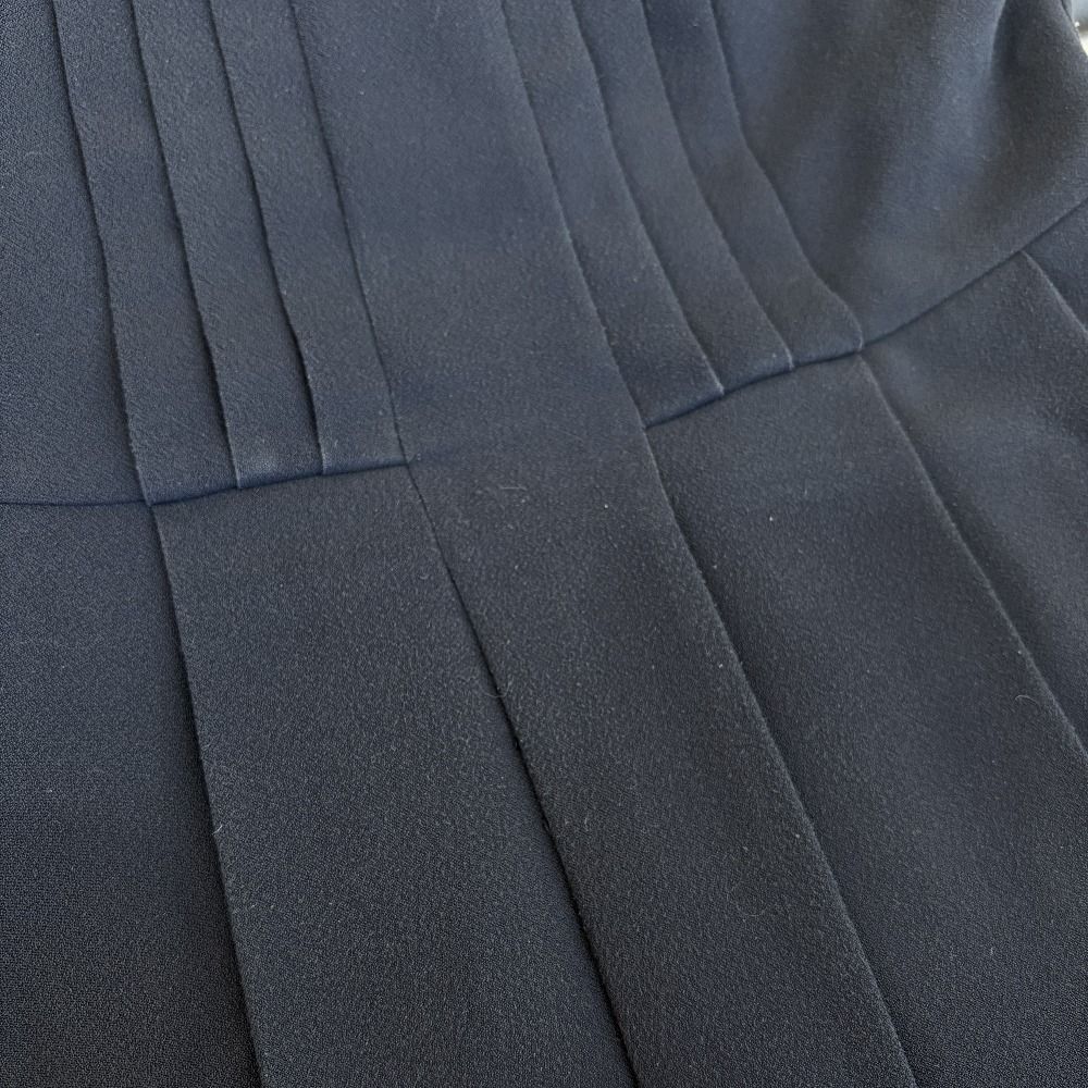 CELFORD セルフォード バックサテンプリーツ ワンピース サイズ34