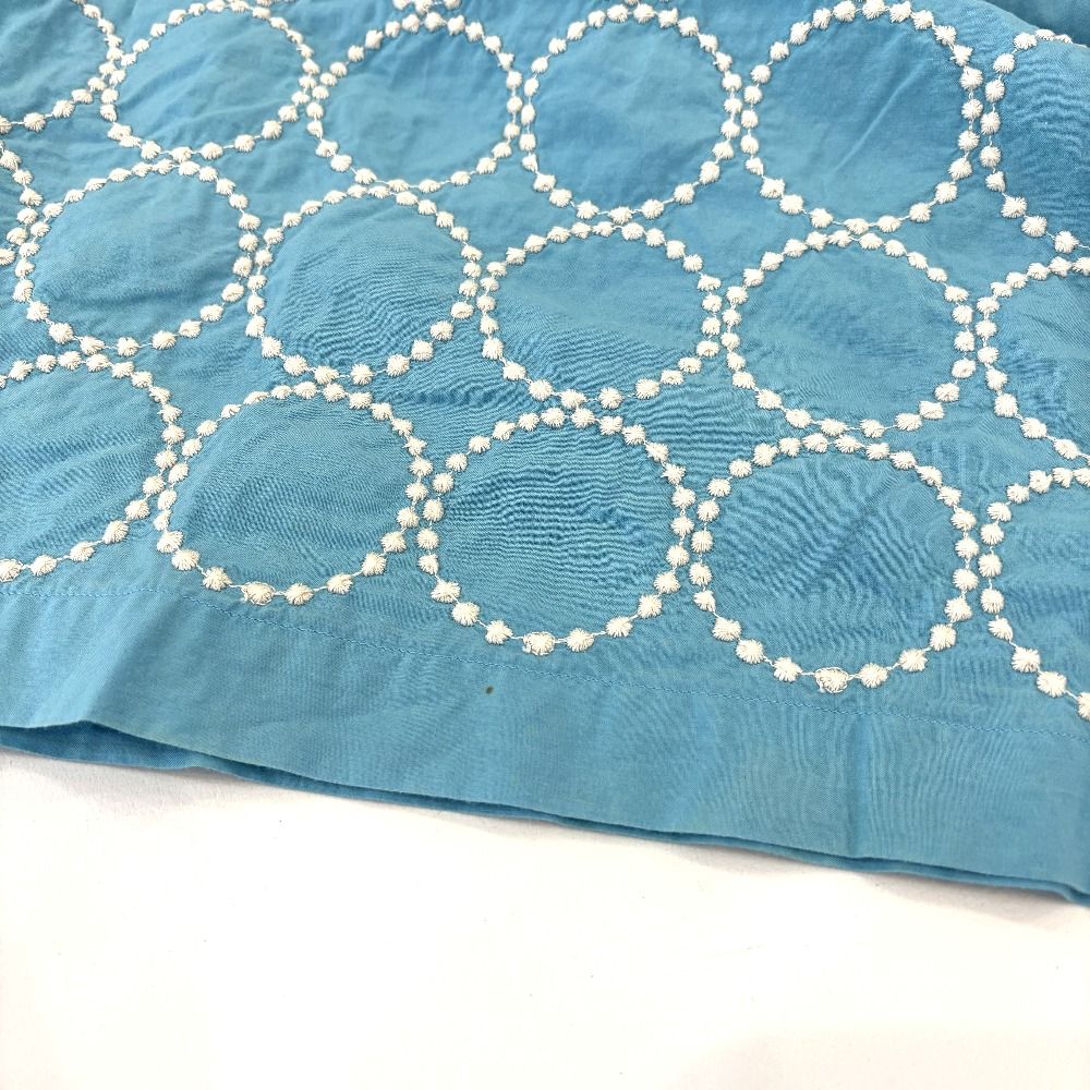 ミナペルホネン tambourine タンバリン 刺繍 キーネック ブラウス