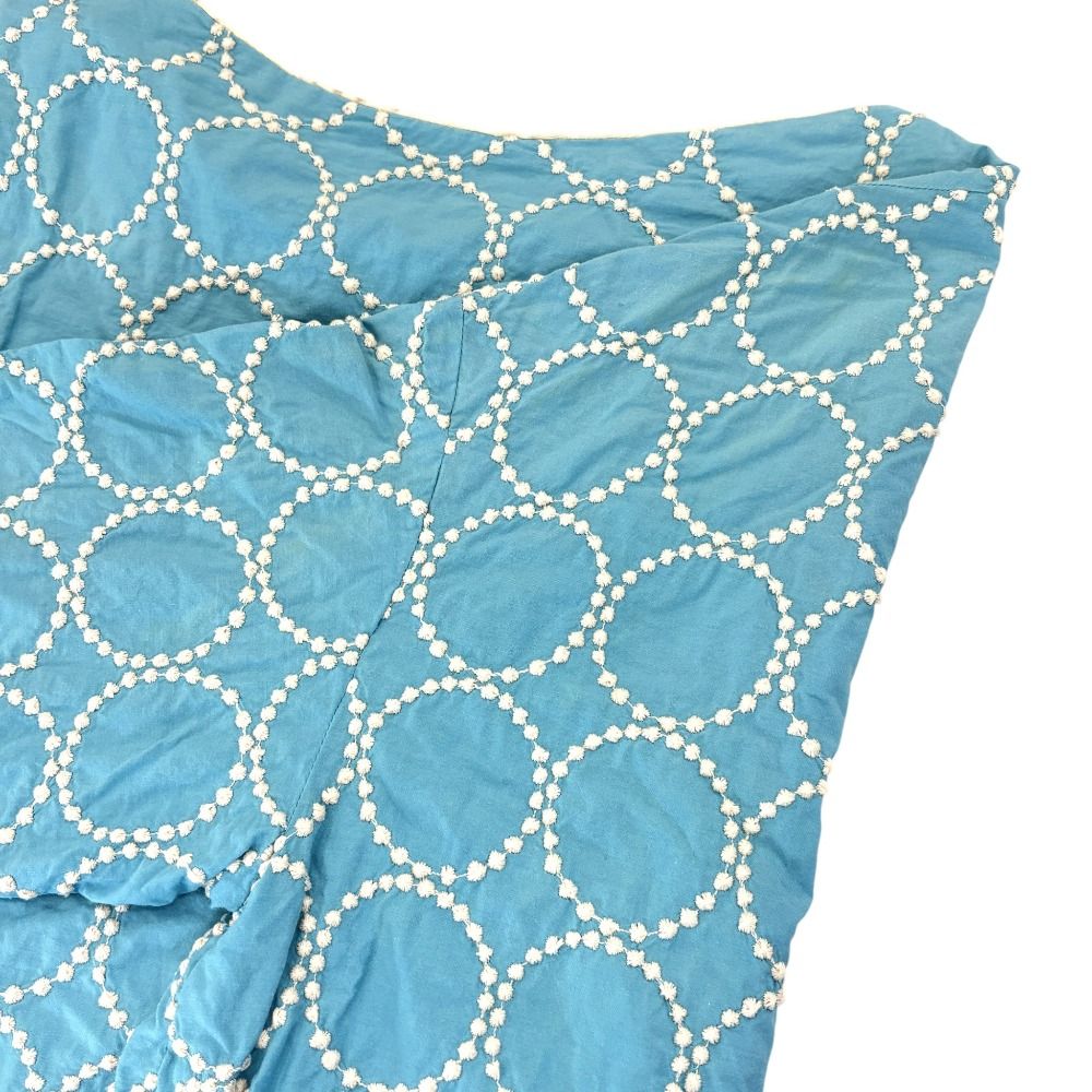 ミナペルホネン tambourine タンバリン 刺繍 キーネック ブラウス