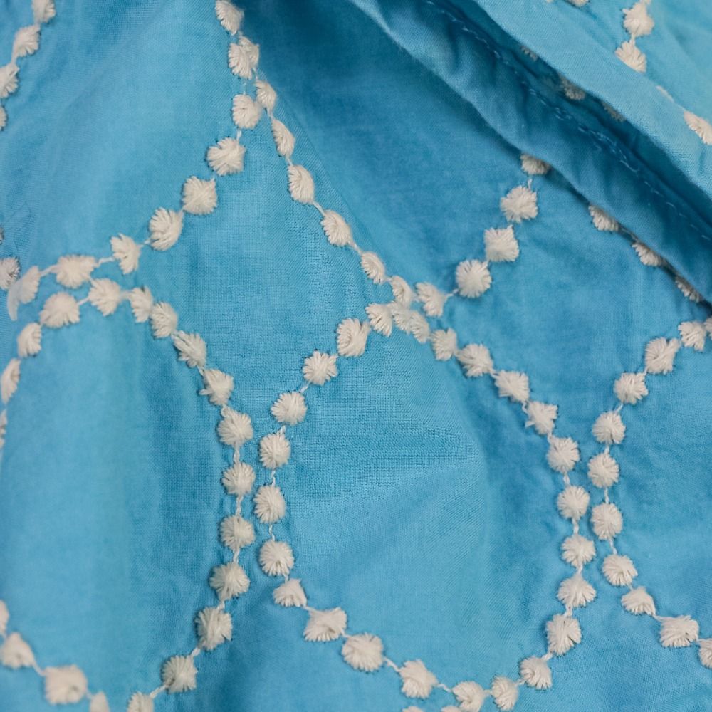 ミナペルホネン tambourine タンバリン 刺繍 半袖ブラウス カットソー