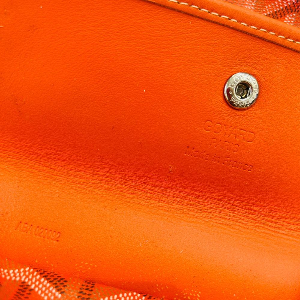 GOYARD ゴヤール サンルイPM トートバッグ ポーチ付き オレンジ