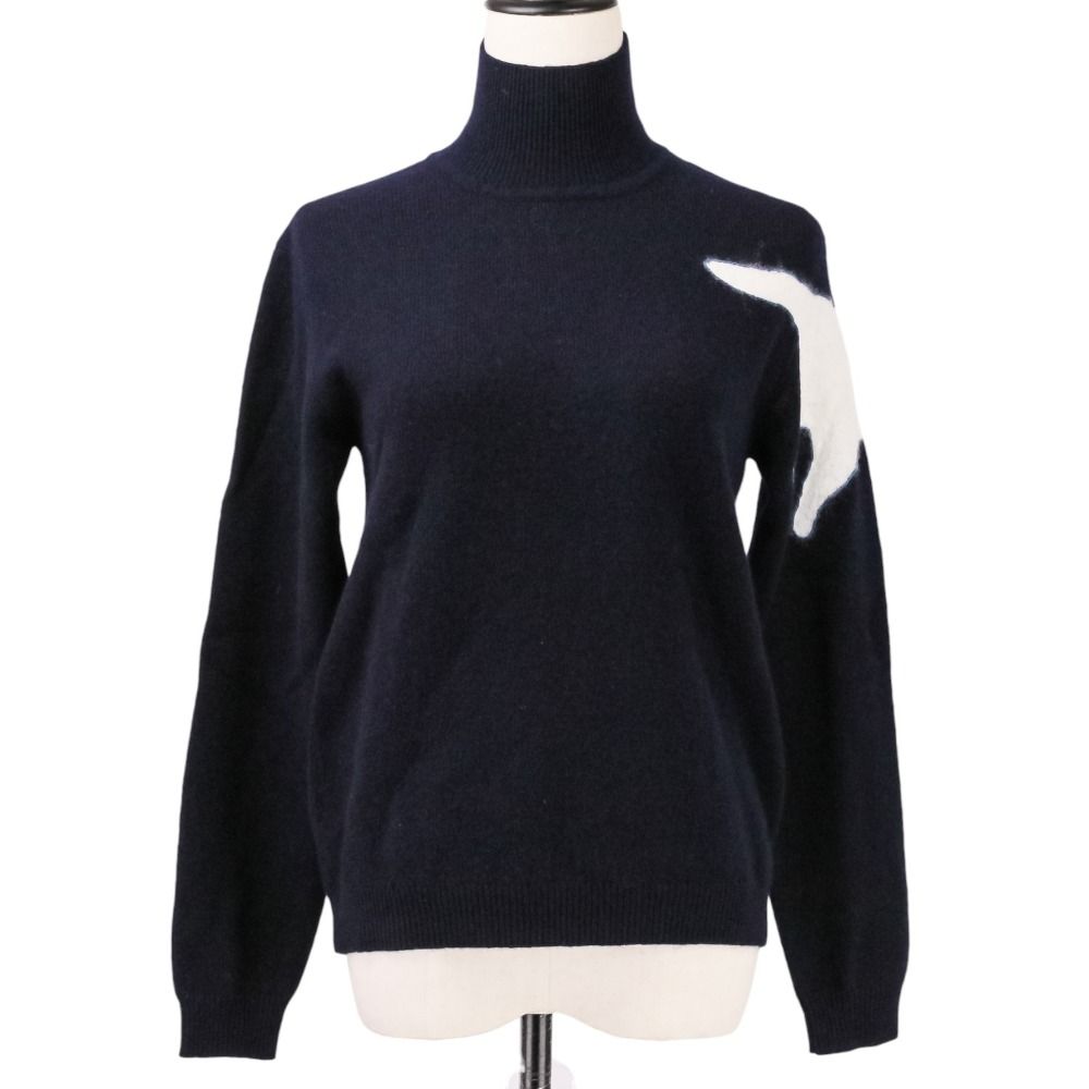 美品 23AW mina perhonen ミナペルホネン TRAVEL ハイネック ニット