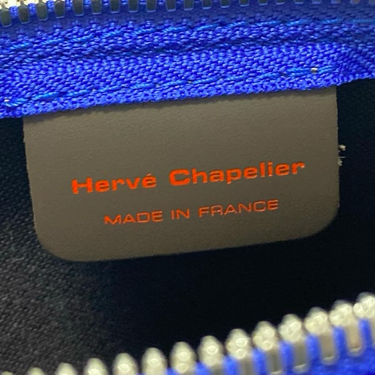 Herve Chapelier(エルベシャプリエ) ポーチ - ブルー - メルカリ