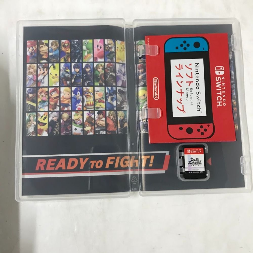 08w15109 Nintendo Switch ソフト「大乱闘スマッシュブラザーズ